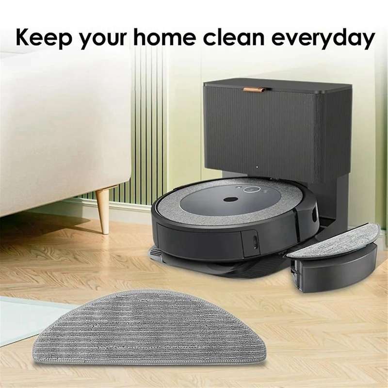 Mop Pads Replace Reusable Mopping Cloth for Combo I5, I5+,J5, J5+ Robot Vacuum Microfiber Washable