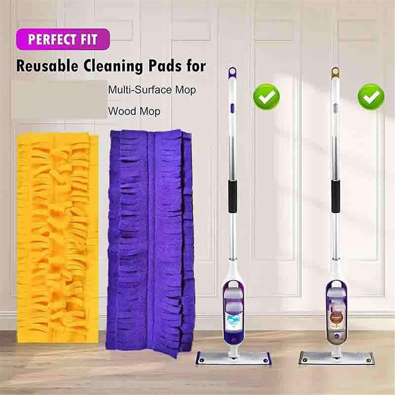 Mop Refill Pads for Power Mop Multi-Surface Mop and Power Mop Wood Mop Microfiber Spray Cleaning Pad