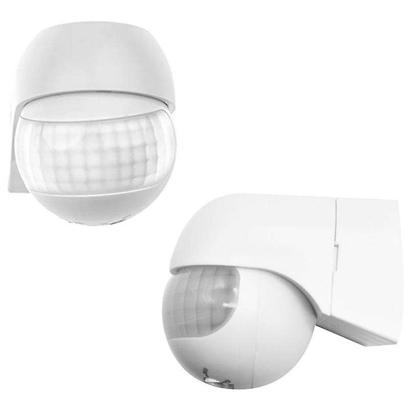 Motion Sensor 110V-230V Motion Detector Automatic Infrared PIR Sensor 180 Degree Rotating Outdoor Ti