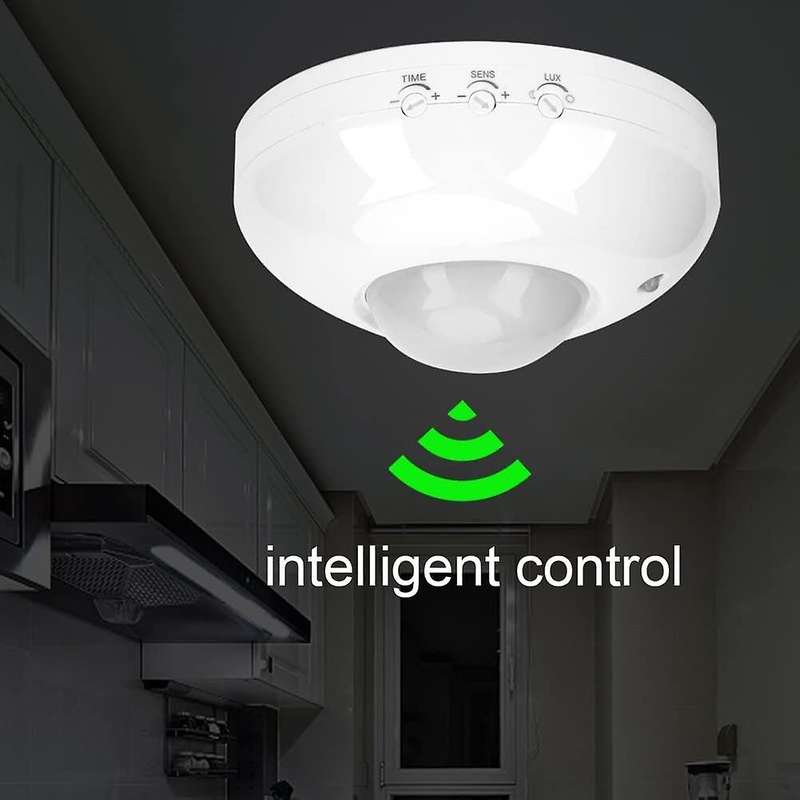 Motion Detector LED Light Human Motion Infrared Detector 360 degree Ceiling Installation Corridor Ba