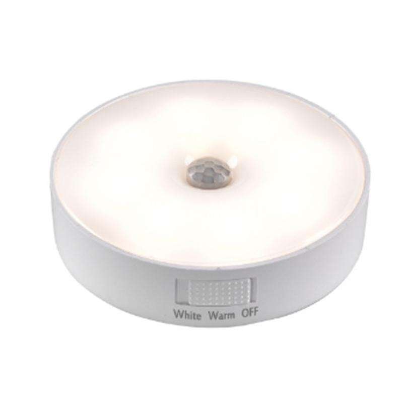 Motion Sensor Led Light Usb Nightlights Chargeable Lamp for Kitchen Bedroom Stairs Hallway Cabinet
