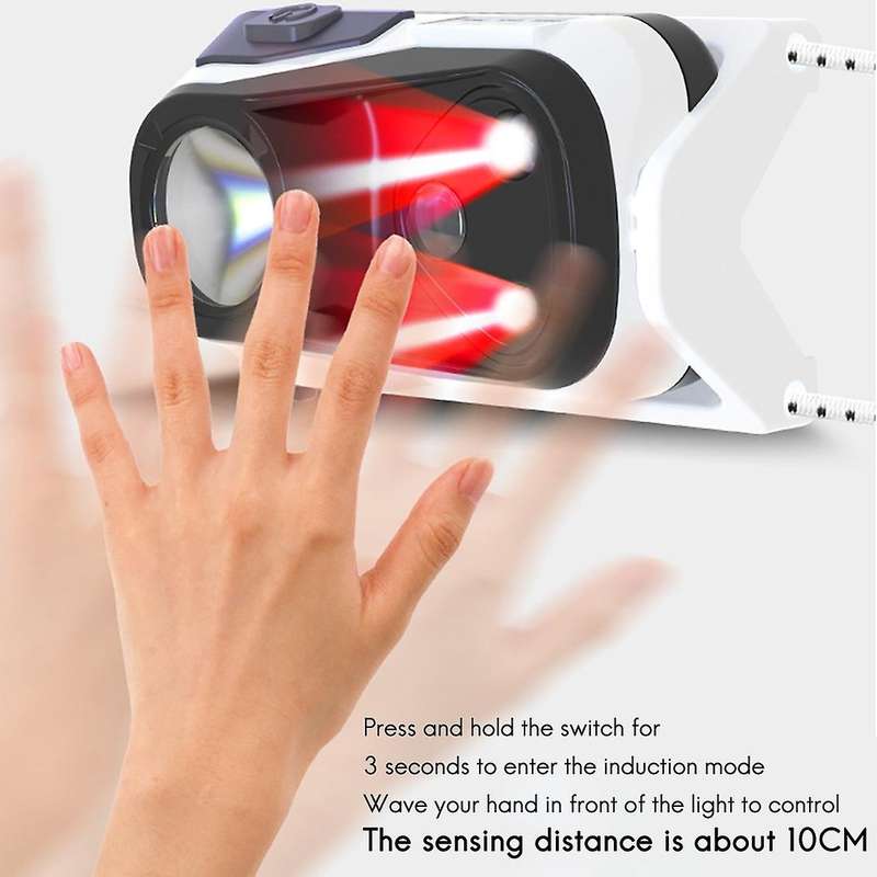 Motion Sensor Headlight Super Light LED Head Light Lamp Rechargeable Head Light Lamp for Camping Run