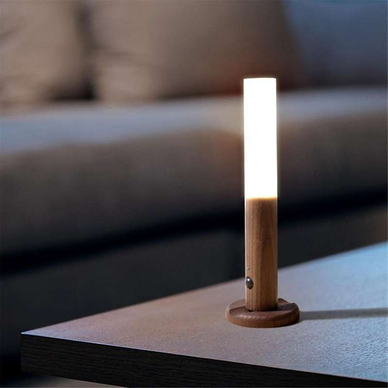 Motion Sensor Night Light Magnetic Wall Light, Rechargeable Stick Wireless Staircase Indoor Corridor