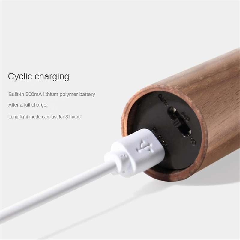 Motion Sensor Night Light Magnetic Wall Light, Rechargeable Stick Wireless Staircase Indoor Corridor