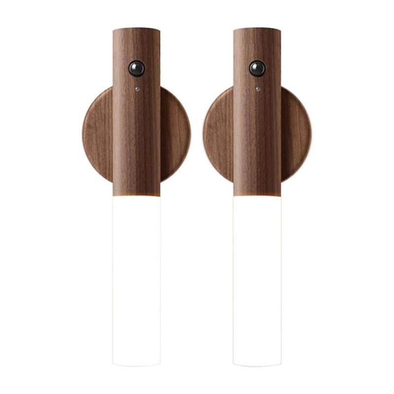 Motion Sensor Night Light Magnetic Wall Light, Rechargeable Stick Wireless Staircase Indoor Corridor