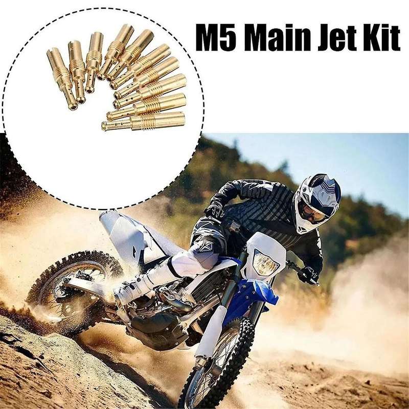 Moto Carburetor Carbon Dirt Jet Cleaner Brush Kit for PWK PE PWM CVK Carburetor Float Converter Noz