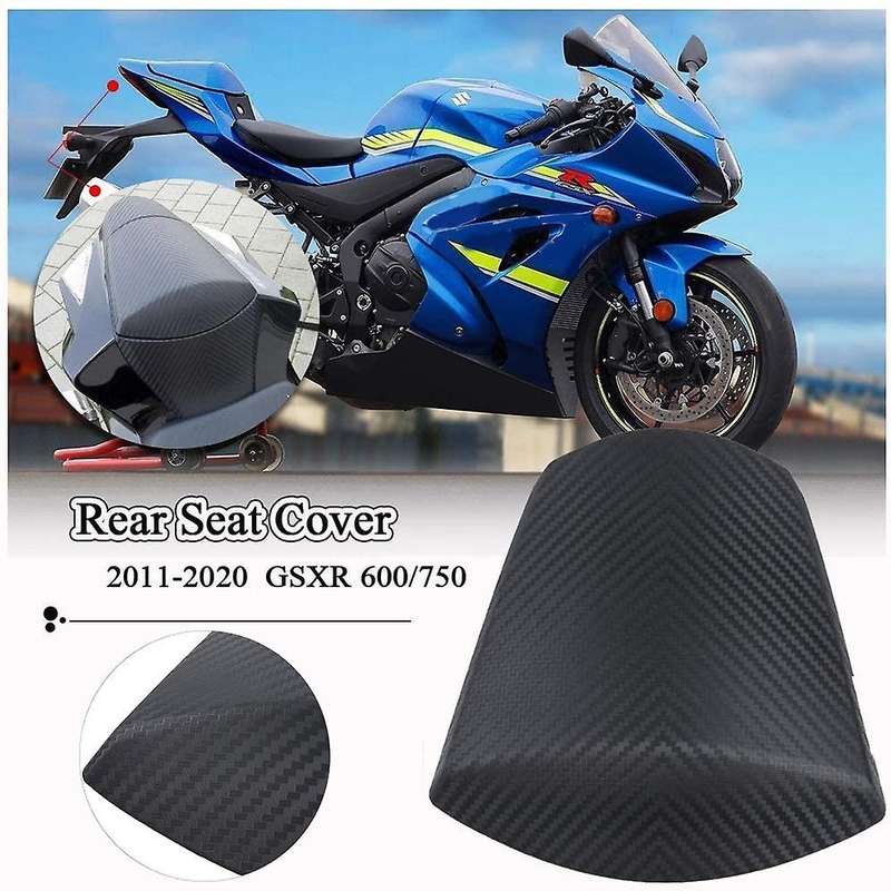 Motocycle Carbon Pattern Rear Solo Seat Cowl Fairing Cover for GSXR GSX-R GSX R 600 750 GSXR600 GSXR