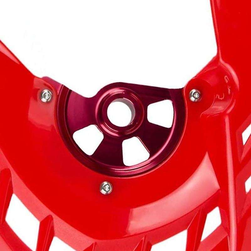 Motocycle Front Brake Disc Guard Protector Cover for 125R 250R 2004-2020 CRF250R CRF 250X 450X Red