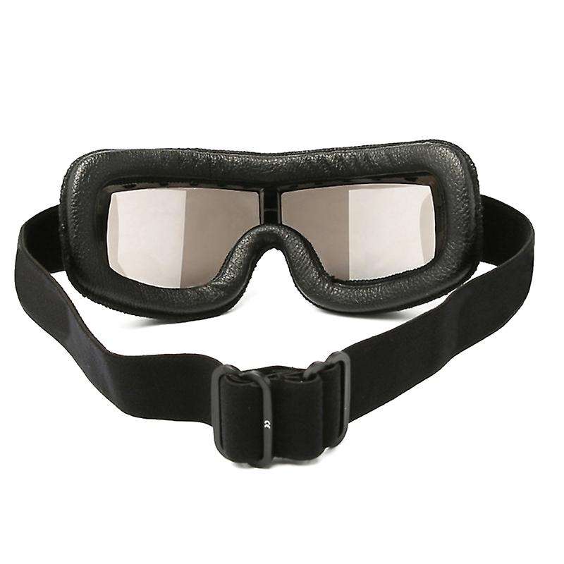 Motocross Goggles Helmet Pilot Scooter Retro Moto Outdoor Bike Riding Sunglasses Retro Motorcycle Gl