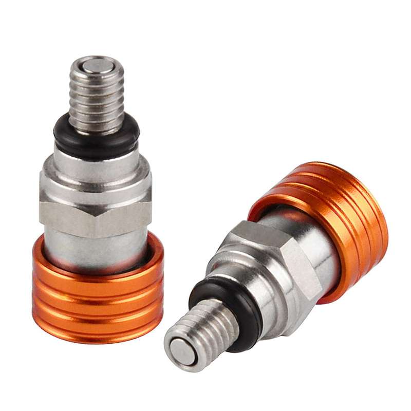 Motocross M4X7mm Fork Bleeder Valves for 85 125 144 200 250 300 350 450 EXC XC XCW Screw Bleeder Val