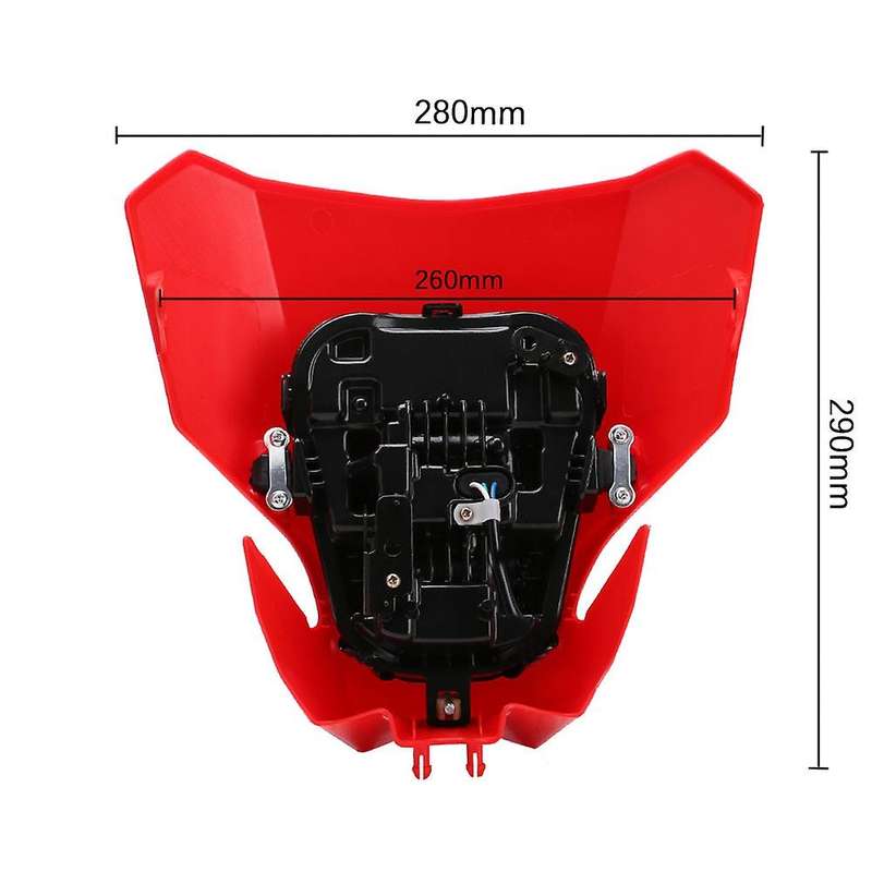 Motocross 12V LED Front Off-Road Supermoto H4 Head Lights for CRF450L CRF450XR 2019-20 CRF 250 B