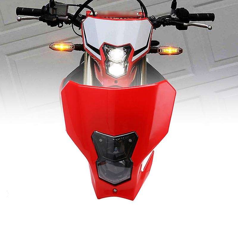 Motocross 12V LED Front Off-Road Supermoto H4 Head Lights for CRF450L CRF450XR 2019-20 CRF 250 B