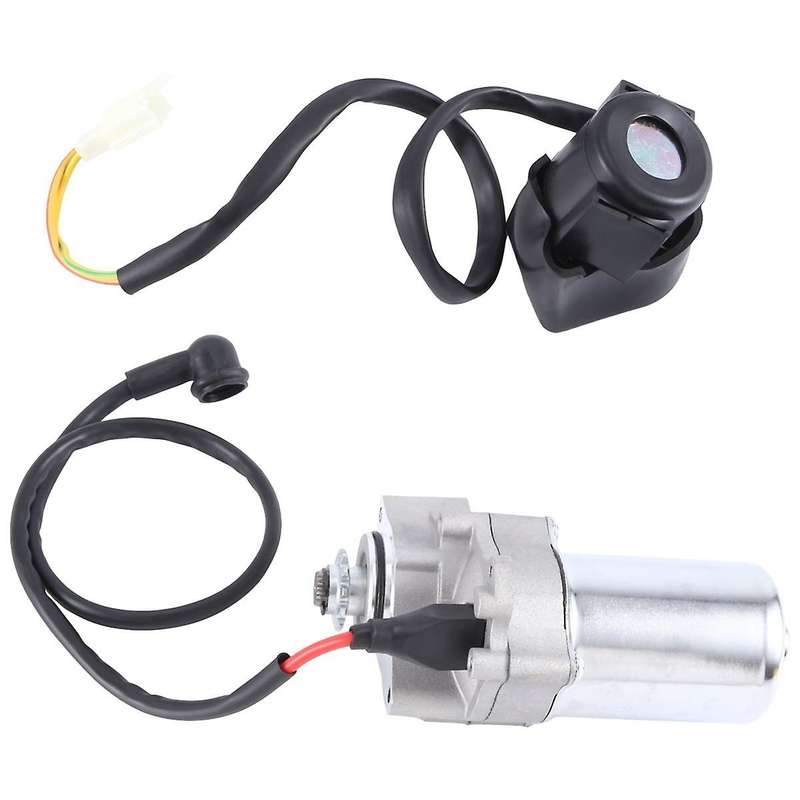 Motor & Solenoid Relay for 50cc 70 Cc 90cc 100cc 110cc 125cc Atv Dirt Bikes Go Karts Chinese Pit B