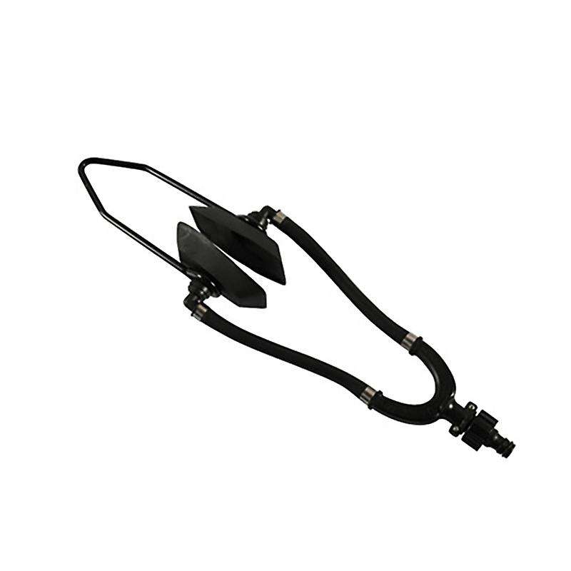 Motor Cleaner Bracket Ship Supplies Universal Dual Water Feed Rectangular Muff Motor Flusher for Boa