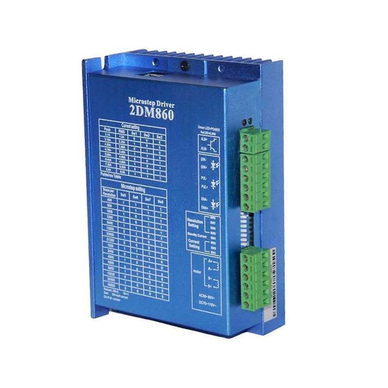 Motor Driver 2dm860 Digital Stepper Driver 86 Drive Voltage Ac30-80v for Cnc Router Engraving Machi