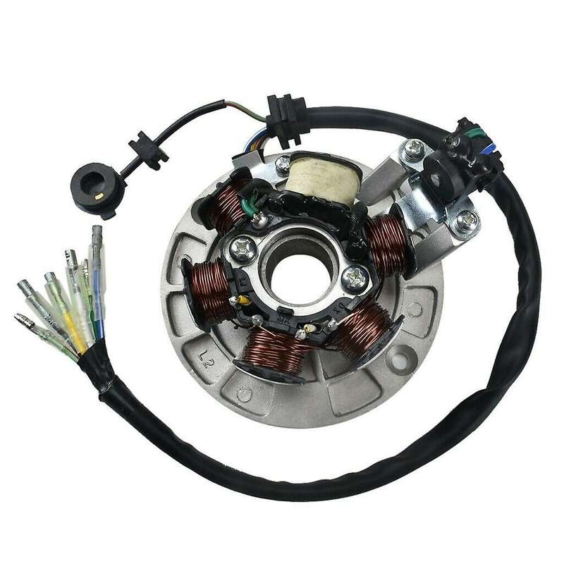 Motor Kit Stator Rotor Kit for 150Cc 160Cc Engine Pit Dirt Bike Aluminum Alloy Stator Rotor Coil