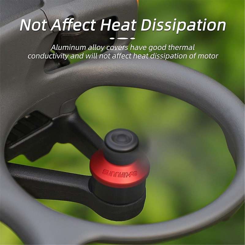 Motor Protective Cover for Avata 2 Motor Cover Aluminum Motor Cover Dustproof Moisture Resistant Acc