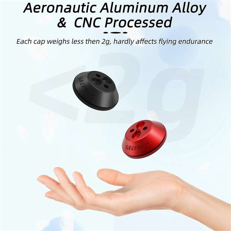 Motor Protective Cover for Avata 2 Motor Cover Aluminum Motor Cover Dustproof Moisture Resistant Acc