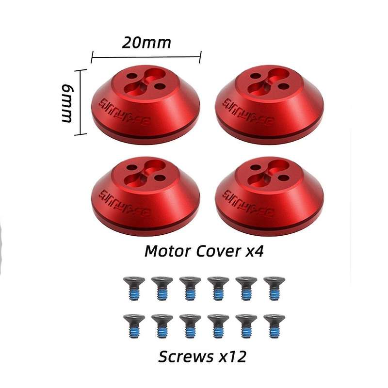 Motor Protective Cover for Avata 2 Motor Cover Aluminum Motor Cover Dustproof Moisture Resistant Acc