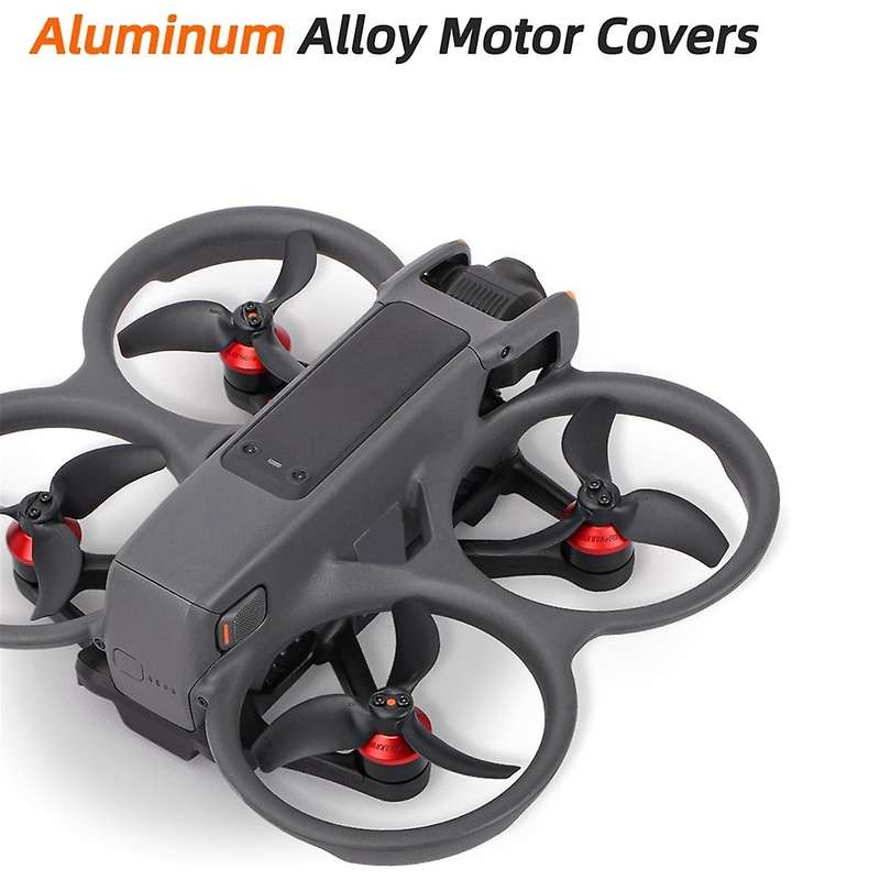 Motor Protective Cover for Avata 2 Motor Cover Aluminum Motor Cover Dustproof Moisture Resistant Acc