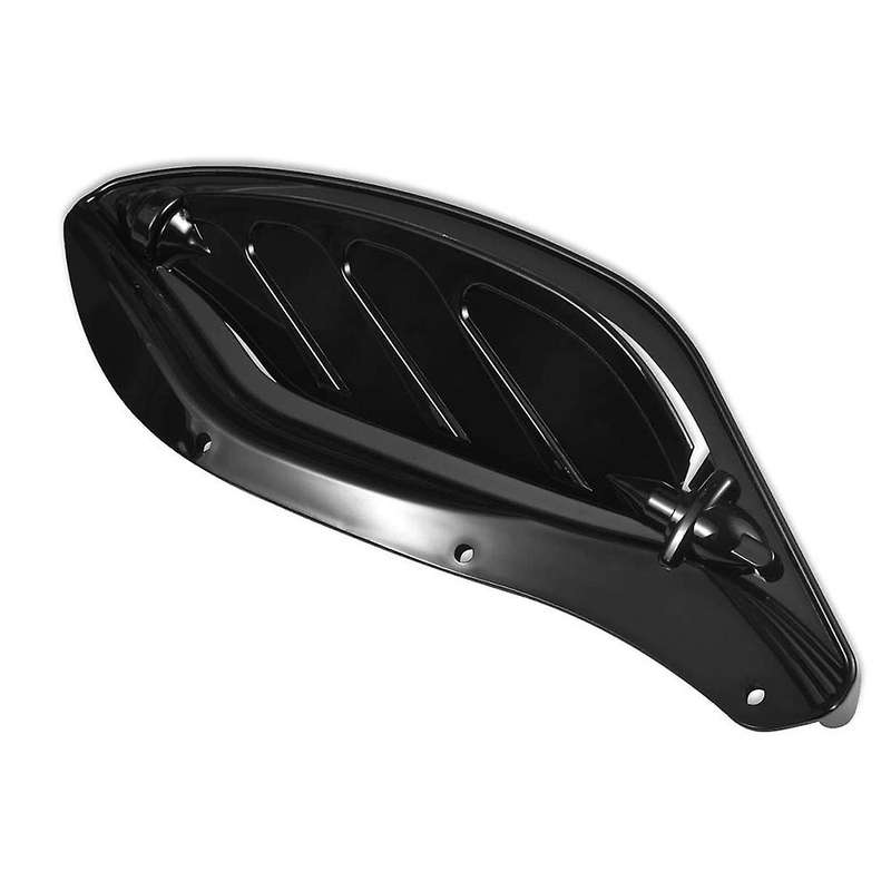 Motorbike Adjustable Side Wing Windshield Air Deflector Fairing for Glide 96-13 Street