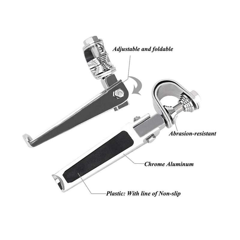 Motorbike Footrest Folding Bumper Footpegs Footpeg Bracket for A