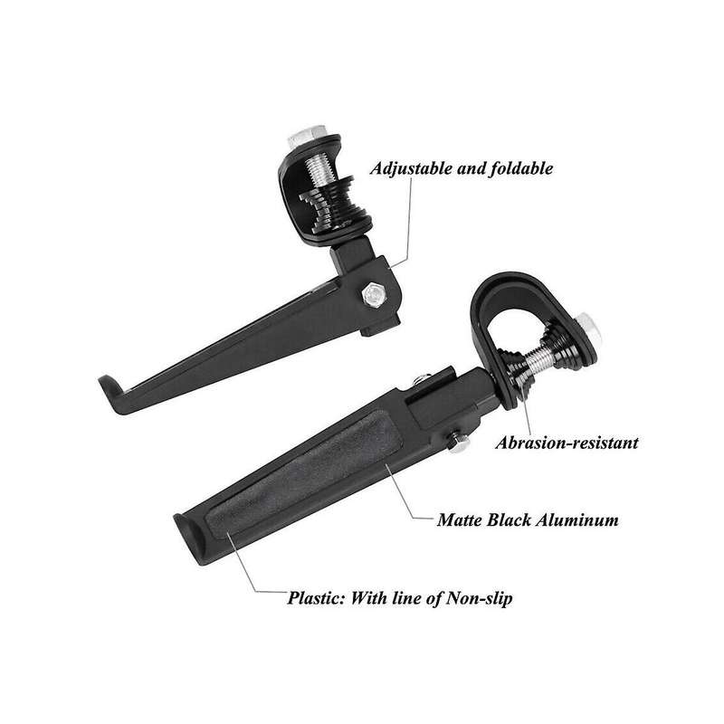 Motorbike Footrest Folding Bumper Footpegs Footpeg Bracket for B