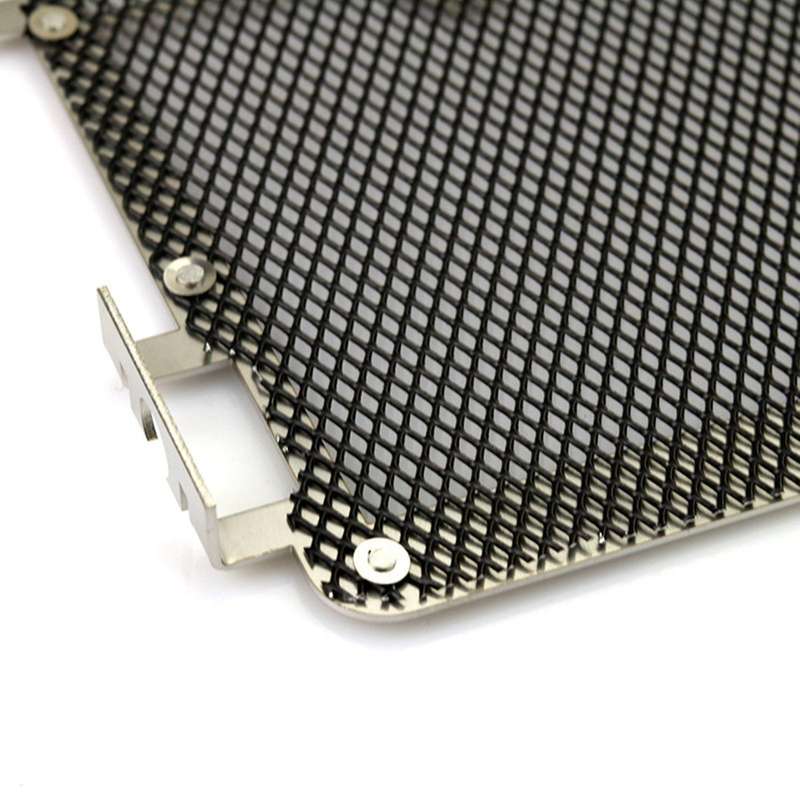 Motorbike Radiator Grille Grill Protective Guard Cover for FZ-07 2014-2019 Black