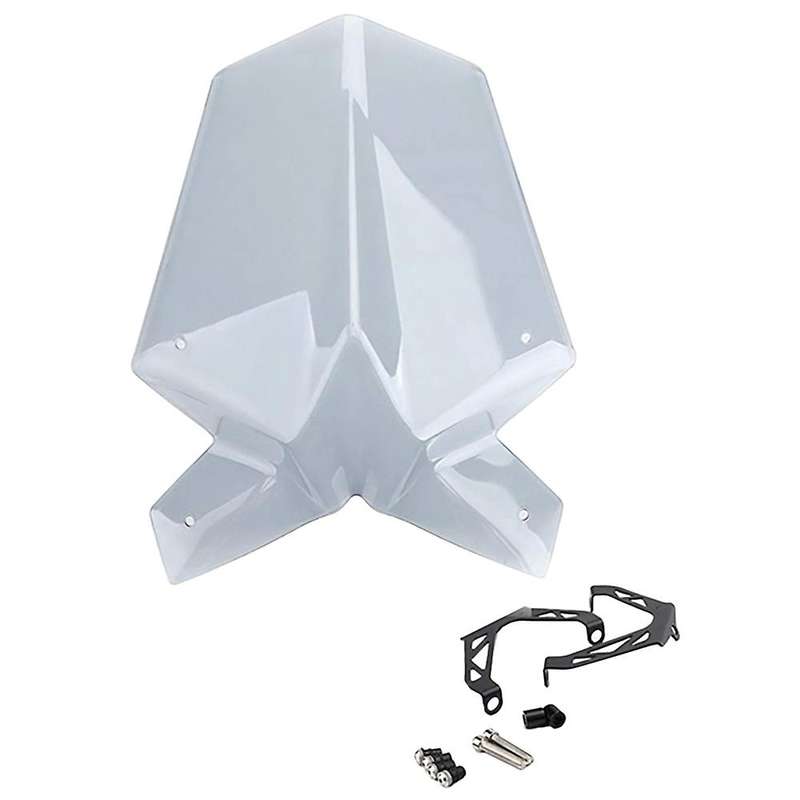 Motorbike Windscreen Windshield Shield Screen with Bracket for 125 390 2017-2019