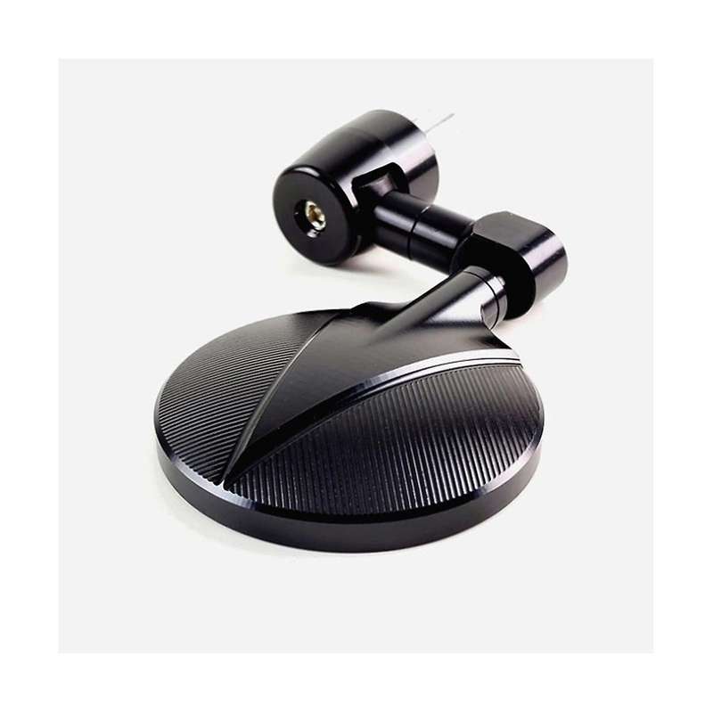 Motorbike Reflector Round Classic Retrofit Blue Anti- Rear View Mirror for Handlebar Inner Diameter