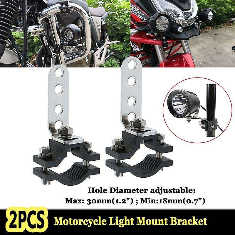 Motorcycle 1.2 Inch Car Bull Bar Holder Clamp Offroad Tube Clamps Mounting Brackets for LED Light B