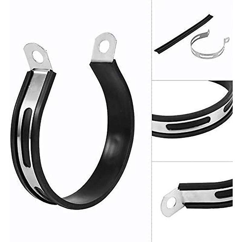 Motorcycle 11cm Exhaust Pipe Fixing Hanging Ring, Circular Fixing Ring, Muffler Pipe Mounting Bracke