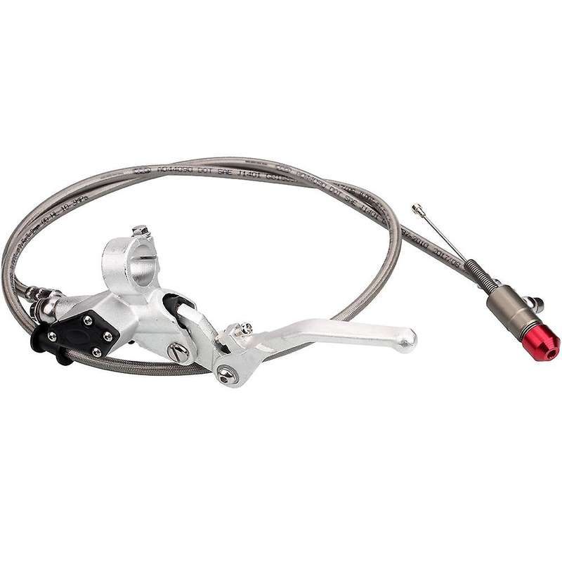 Motorcycle 120CM Hydraulic Foldable Clutch Levers Master Slave Cylinder for Dirt Bike 125Cc 140Cc 25
