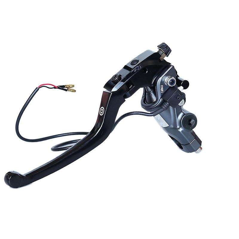 Motorcycle 22mm Brake Pump Cable Clutch Lever Master Cylinder Hydraulic Pump Tank for Red