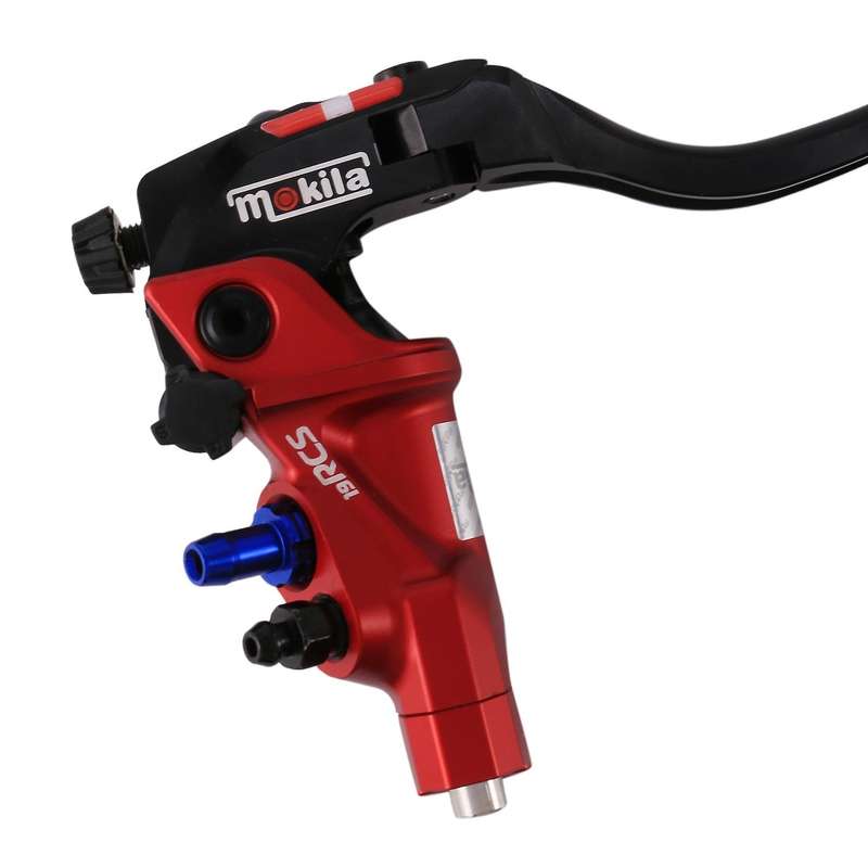 Motorcycle 22mm CNC Brake Pump Clutch Lever Master Cylinder Hydraulic Pump Tank for Red