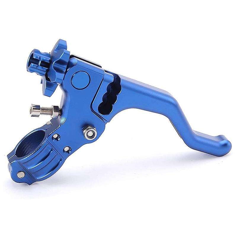 Motorcycle 22mm Short Stunt Clutch Lever Cable System for R for (Blue)