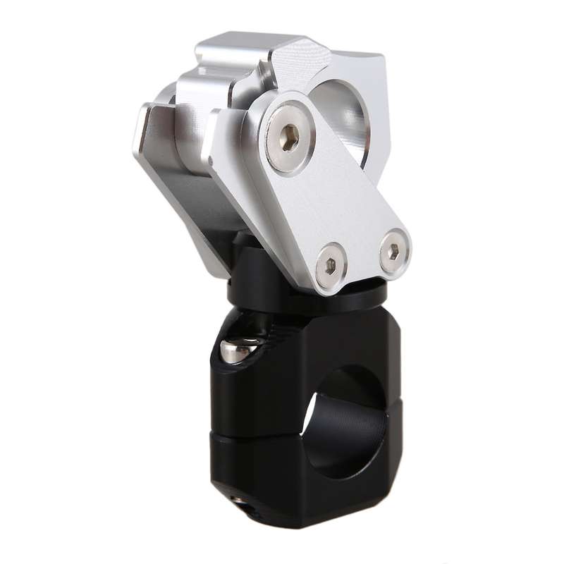 Motorcycle 22mm Handle Hook, Aluminum Alloy Folding Hook, Base Helmet Hook Luggage Storage, for