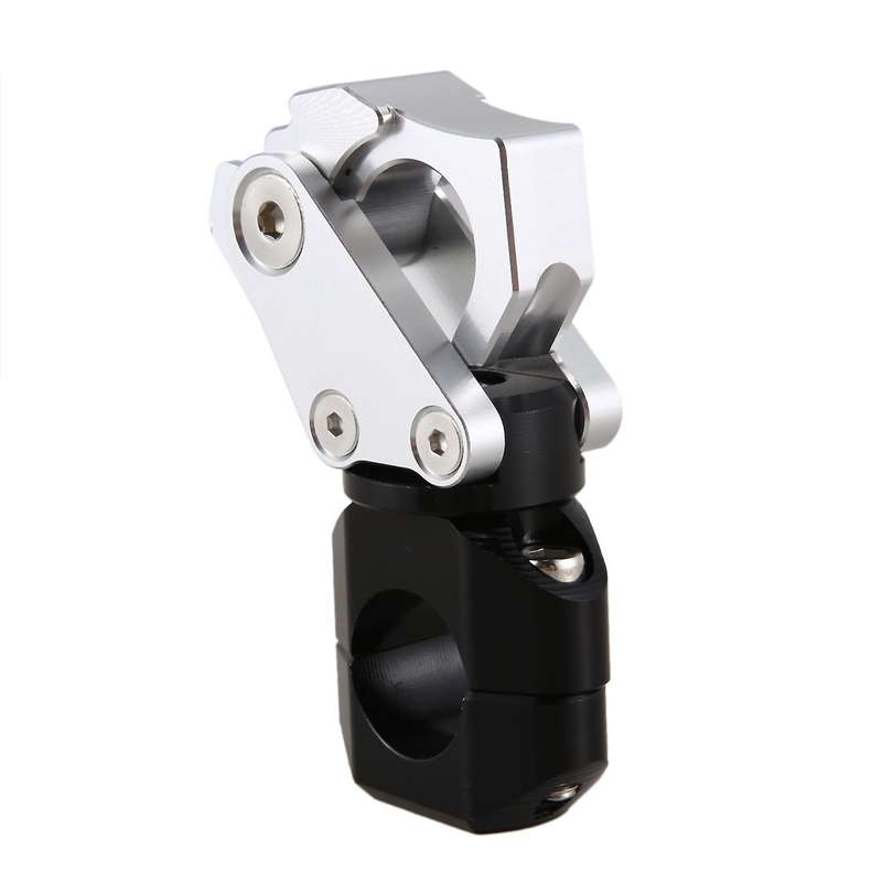 Motorcycle 22mm Handle Hook, Aluminum Alloy Folding Hook, Base Helmet Hook Luggage Storage, for
