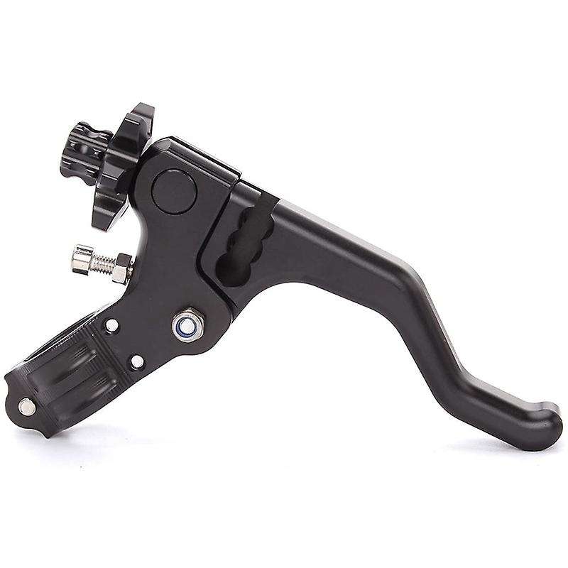 Motorcycle 22mm Short Stunt Clutch Lever Cable System for R for (Black)