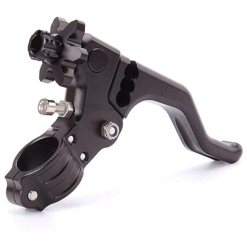 Motorcycle 22mm Short Stunt Clutch Lever Cable System for R for (Black)