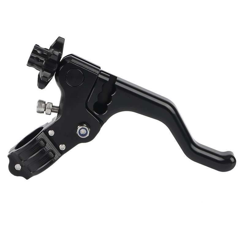 Motorcycle 22mm Stunt Clutch Lever Short Performance Cable Easy Pull Left Lever for Grom RM125(Black