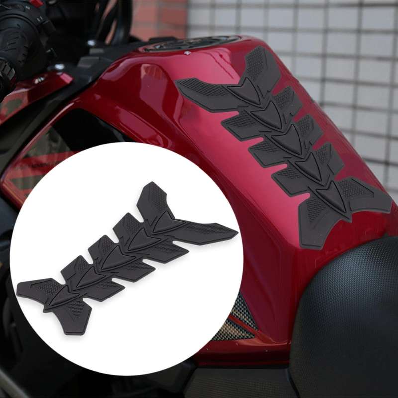 Motorcycle 3D Rubber Pad Oil Gas Fuel Tank Pad Protector Cover Decal