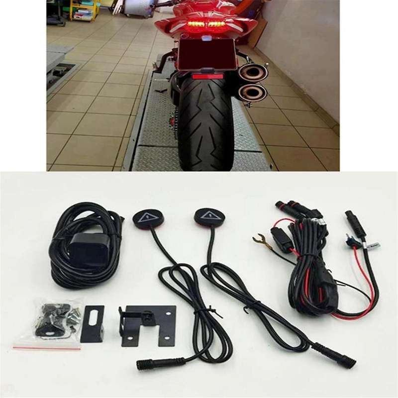 Motorcycle 77ghz Millimeter Wave Radar Blind Spot Detection System Blind Spot Monitoring Reversing R