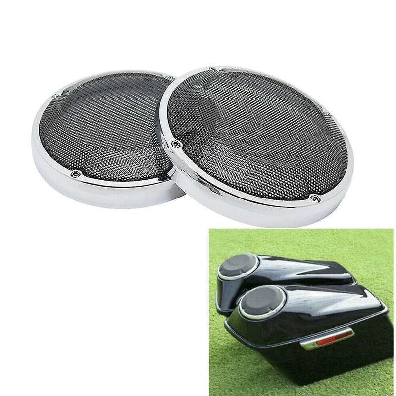 Motorcycle 6.5inch Saddlebag Lid Speaker Grill Lower Vented Fairing for Touring Road Street Glide198