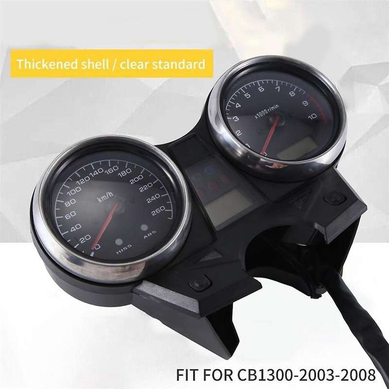 Motorcycle Abs Speedometer Tachometer Meter Instrument Gauge Fit for Cb1300 2003-2008