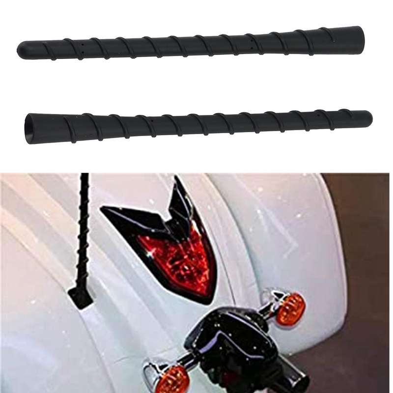 Motorcycle 8 Inch Antenna for Touring CVO Road Street Glide Ultra Classic Trike Models 1989-2020