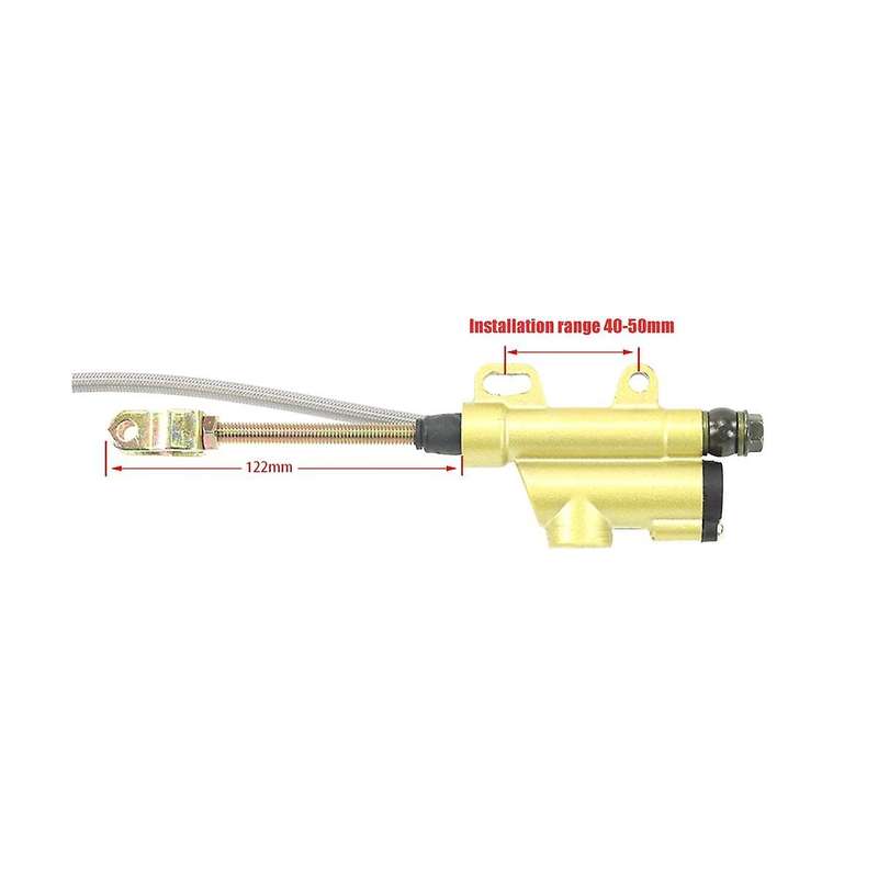 Motorcycle Accessories 70-125cc Crf50 Rear Brake Caliper and Lower Pump Assembly