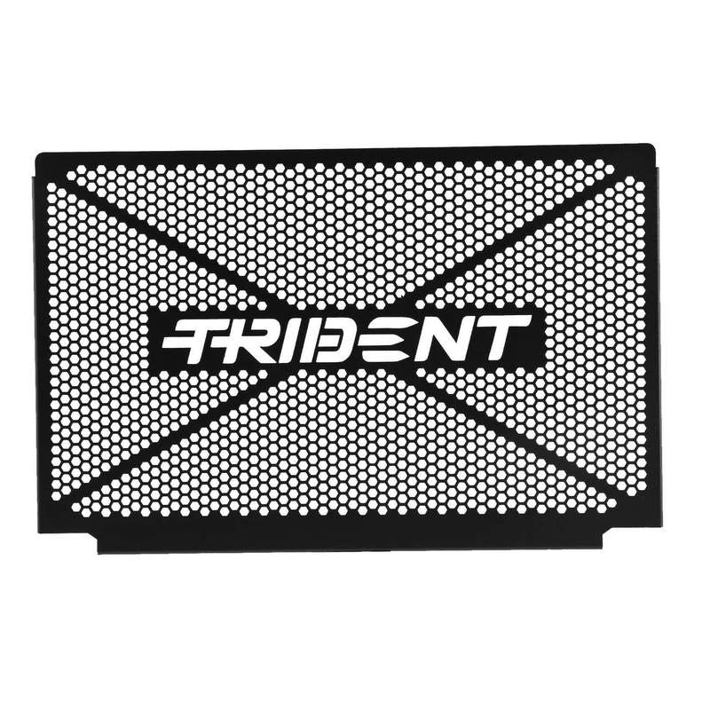 Motorcycle Accessories Black Radiator Grille Guard Cover Protector for Trident 660 2021 to 2022