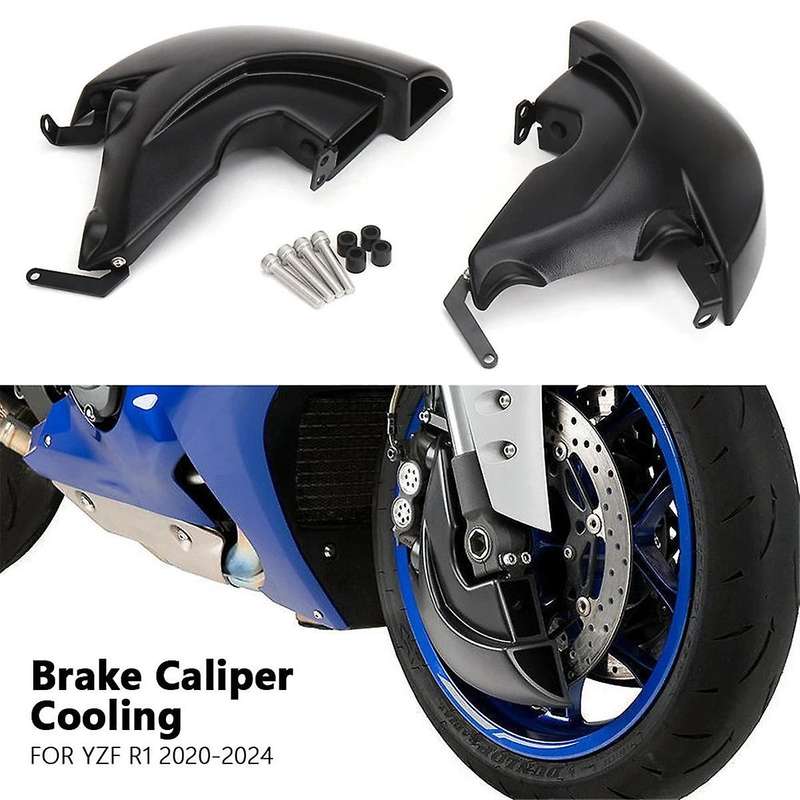 Motorcycle Accessories Brake Caliper Air Cooling Guard for YZF R1 YZF-R1 2020 2021 2022 2023 2024