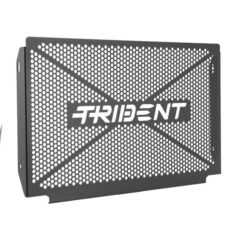 Motorcycle Accessories Black Radiator Grille Cover Protector for Trident 660 2021 to 2022